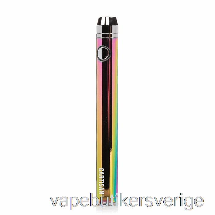 Vape Sverige Cartisan Ego Spinner Twist 900 510 Batteri Regnbåge